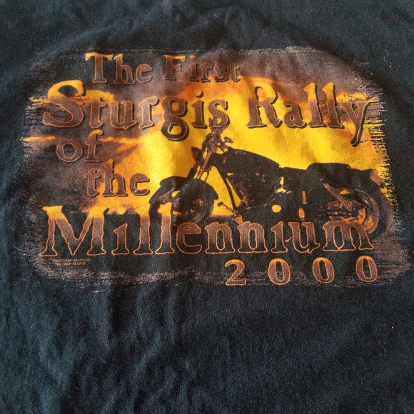 Sturgis 2000 Rally Tee Men's XL - Picture 3 of 8